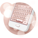 Rose Gold Keyboard Theme APK