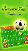 Soccer Keyboard Theme - Funny  Affiche