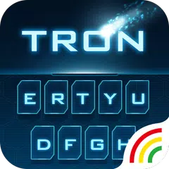 download Tron RainbowKey Theme APK