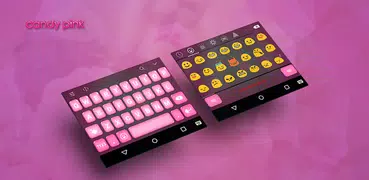 Emoji Keyboard - Candy Pink