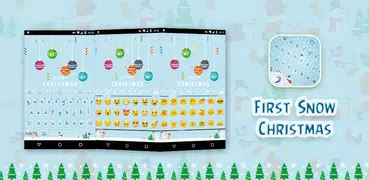 Emoji Keyboard-First Snow