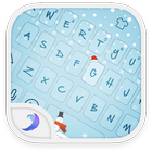 ikon Emoji Keyboard-First Snow