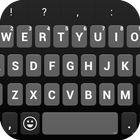 Emoji Keyboard - Black Round Zeichen