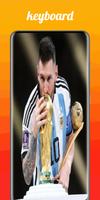 برنامه‌نما keyboard for Messi fans عکس از صفحه