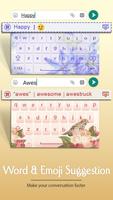 Springtime Flowers Keyboard screenshot 2