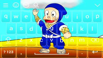 Ninja Hattori keyboard تصوير الشاشة 2