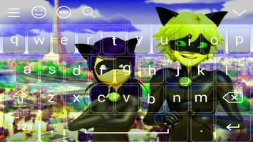 ladibug Noir keyboard capture d'écran 1