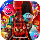 Trolls world tour keyboard icône