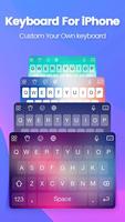 keyboard for iphone 15 pro max Poster