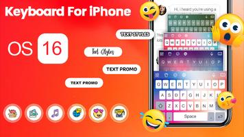 iPhone Keyboard Affiche