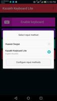 Kazakh Keyboard Lite capture d'écran 2