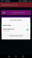 Sindhi Keyboard Lite capture d'écran 2