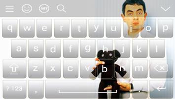 Poster Mr Bean Keyboard 2020