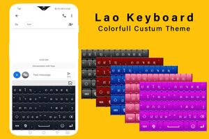 Lao Language Keyboard App poster