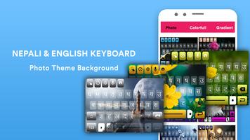 English Nepali keyboard poster