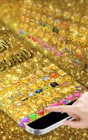 Gold Keyboard Theme 2020 captura de pantalla 2