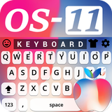 Free Phone X keyboard theme 2020 : OS keyboard new icono