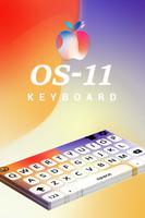 Free Phone X keyboard theme 2020 : OS keyboard new imagem de tela 1