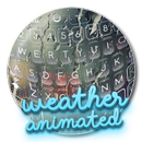 El tiempo del teclado animado APK