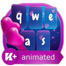 Blue Love Animated Keyboard APK