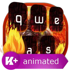download Fuoco Animated tastiera a tema APK