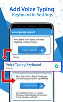 Voice Keyboard & Calculator – Easy to Calculate تصوير الشاشة 3