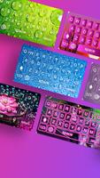 Keyboard Led: Neon - Font RGB poster