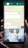 Keyboard Park Jinyoung Theme captura de pantalla 2