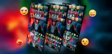 Joker Keyboard Theme -  Joker Emoji Keyboard Pro