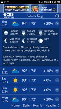 CBS Austin WX 截图 1