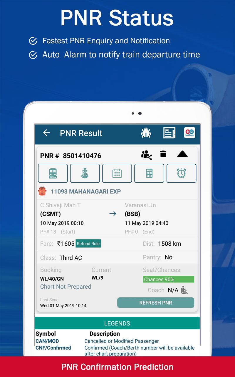 Pnr Status Indian Railway