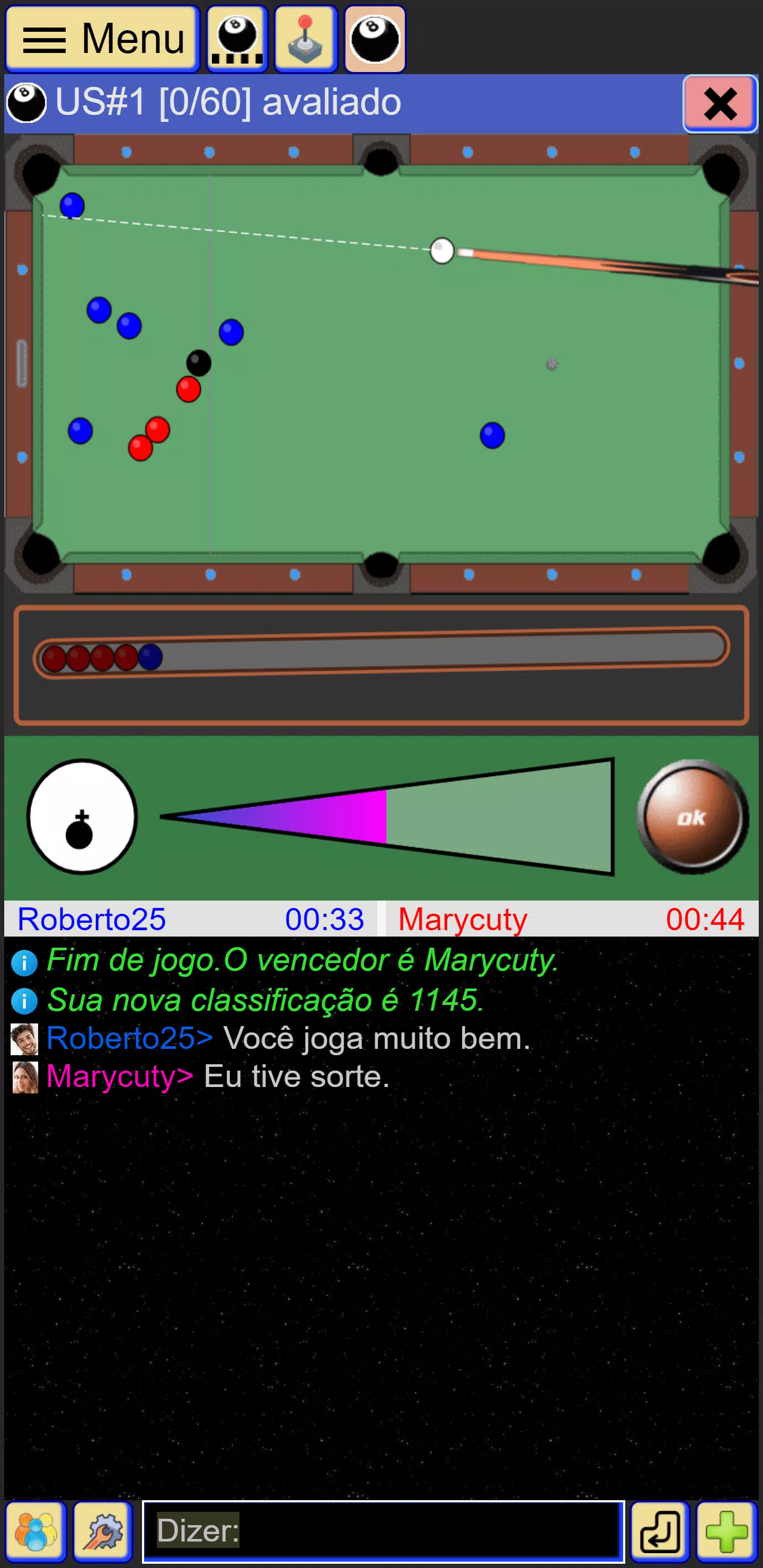 Billiards Online em Jogos na Internet