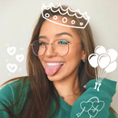 Doodle Crown Face Camera APK