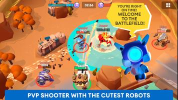 Little Big Robots. Mech Battle الملصق