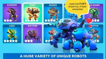 Little Big Robots. Mech Battle تصوير الشاشة 1