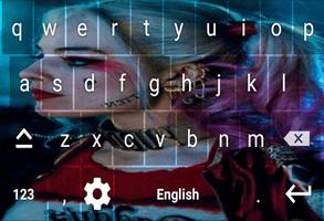 Harley Quinn Keyboard theme HD 截圖 3