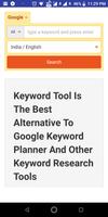 Keyword Tool-poster