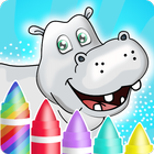 Animals Coloring and Learn icon
