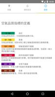 台灣空污即時預報 - 空氣品質指標 Taiwan AQI تصوير الشاشة 3