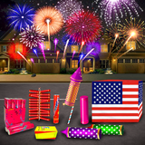 Jeux de feux d'artifice 3D