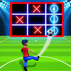 Voetbal 3d - Tic Tac Toe Xoxo-icoon