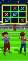 Football 3d - Tic Tac Toe XOXO اسکرین شاٹ 2