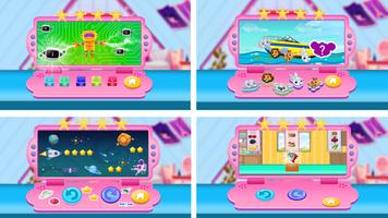 子供向けのピンクのコンピューターゲーム スクリーンショット 2