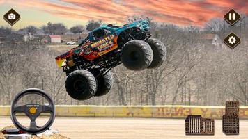 Mud 4x4 Monster Truck Racing الملصق