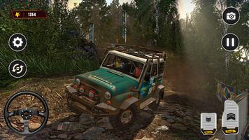 Mud Jeep Games Offroad Driving تصوير الشاشة 1