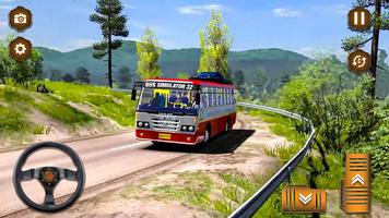 Bus simulator Offroad Bus Game تصوير الشاشة 3
