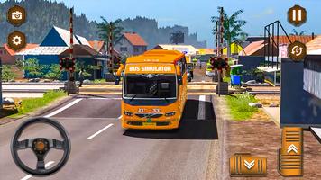 Bus simulator Offroad Bus Game الملصق