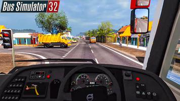 Bus simulator Offroad Bus Game تصوير الشاشة 1