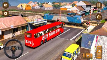Bus simulator Offroad Bus Game تصوير الشاشة 2