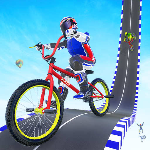 BMX Mega Rampa Ciclo Façanha Jogos: Bicicleta